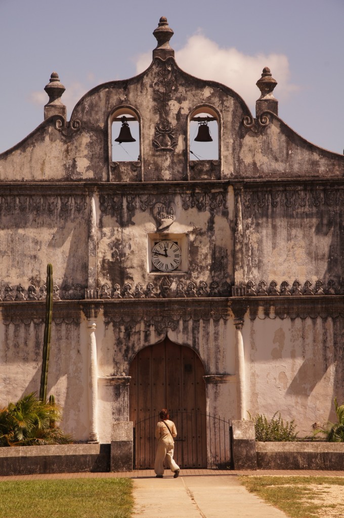 das einzige in Nicoya erhaltene präkolumbianische Gebäude