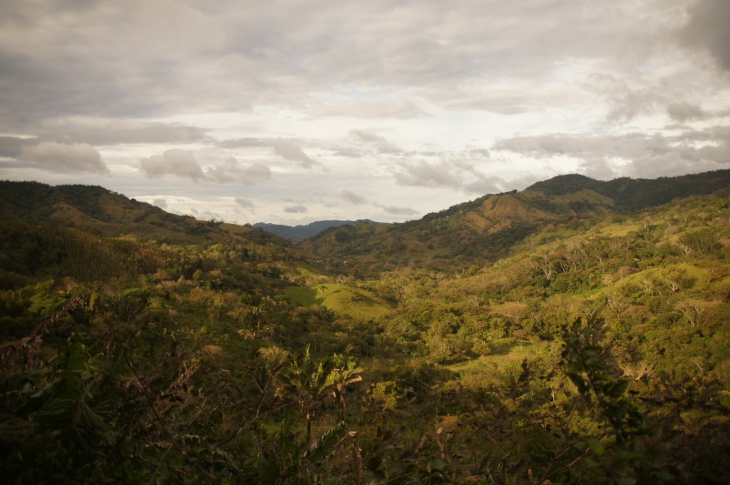 Blick über die Berge Guanacastes
