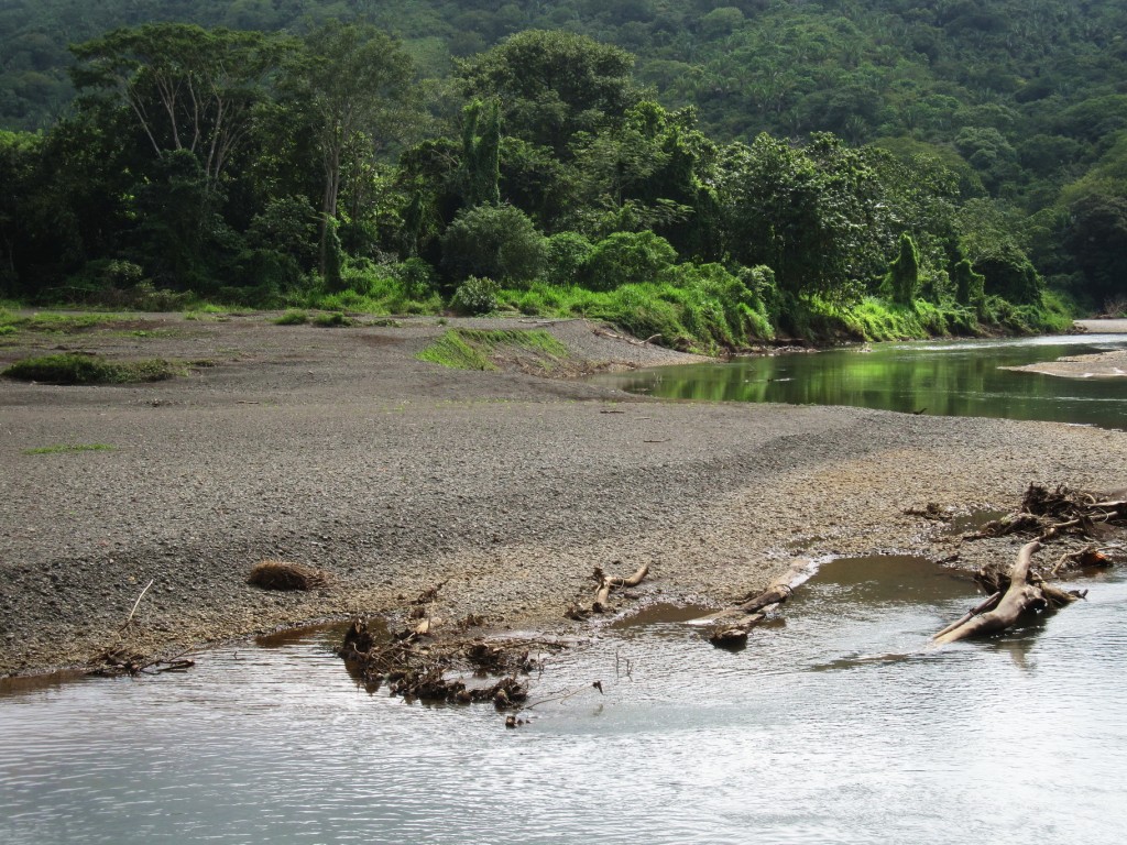 Fluss in der Nähe von Samara