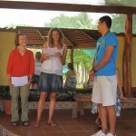 dämliches Grinsen bei der Graduation in der Intercultura dämliches Grinsen bei der Graduation in der Intercultura