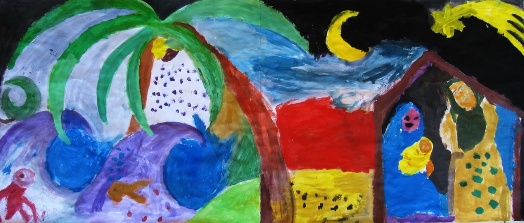 Adventskalender, Länge bestimmt 1,5m