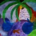 Auschnitt, ich bin immer noch begeistert von der Farbkombination