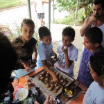 Plätzchenbacken, alle waren begeistert :)